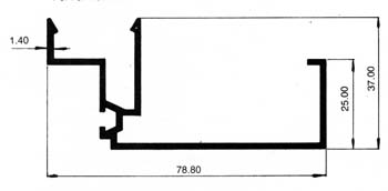 alumunium Curtain Wall-Curtain Wall Group 2083 - 2084